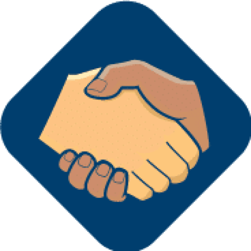 a close up of a logo